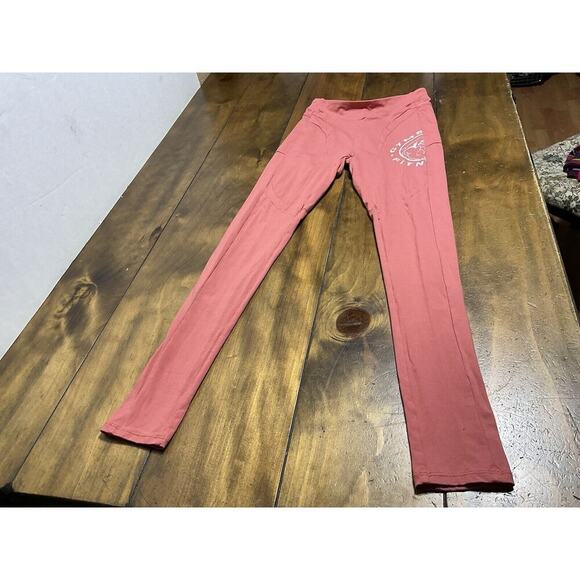 Gymshark Womens Pink Legacy Fitness Panel Leggings Size Medium - Picture 1 of 11
